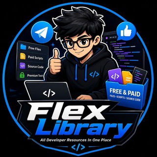 Telegram profile photo for 𝐅𝐥𝐞𝐱 𝐋𝐢𝐛𝐫𝐚𝐫𝐲 <𝟑 .ᐟ