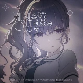 Telegram profile photo for Hina's Place