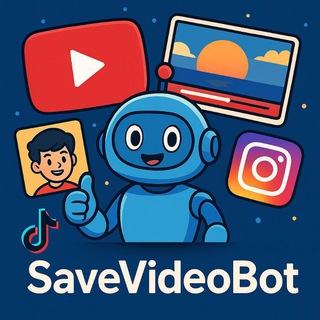 Telegram profile photo for SaveVideoBot channel