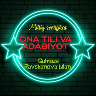 Telegram profile photo for ONA TILI_TESTLAR