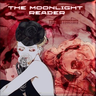 Telegram profile photo for the moonlight reader.