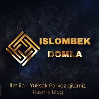 Telegram profile photo for ISLOMBEK DOMLA rasmiy