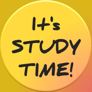 Telegram profile photo for It's STUDY TIME!