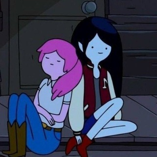 Telegram profile photo for Bubbline ❙ Marceline&PB ZINE