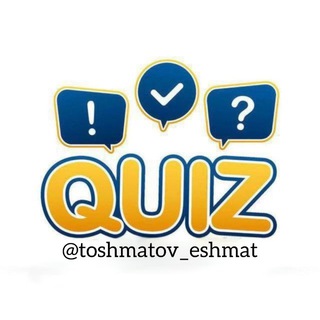 Telegram profile photo for 📚QUIZ TESTLAR📚