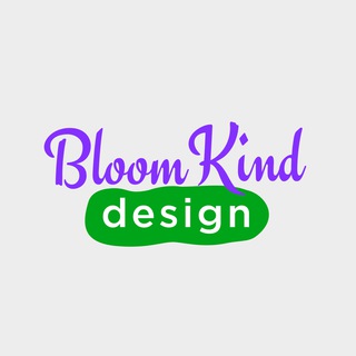 Telegram profile photo for bloomkind_design
