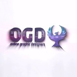 Telegram profile photo for Online Graphic Designers