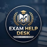 Telegram profile photo for Exam Help Desk
