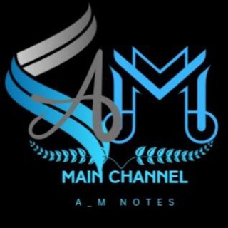 Telegram profile photo for =A_M Notes=