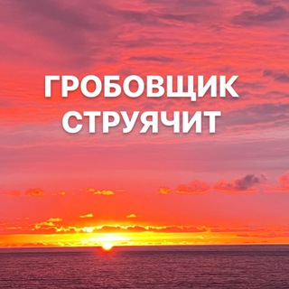 Telegram profile photo for ГРОБОВЩИК СТРУЯЧИТ