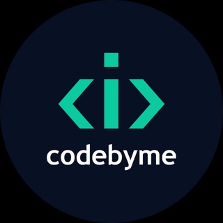 Telegram profile photo for CodeByMe 🛜