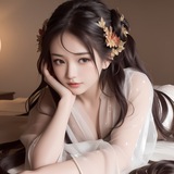 Telegram profile photo for AI绘图福利精选-不露点系列 日更~