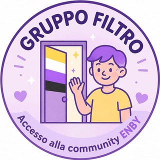 Telegram profile photo for 🌈 #filtro_ingresso Non Binary Chat