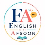Telegram profile photo for English with Afsoon
