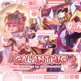 Telegram profile photo for testiemonial @calanthic & @meunteri 💭🩷