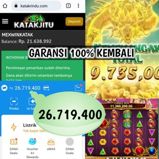 Telegram profile photo for KATAKJITU | BOCORAN SLOT GACOR