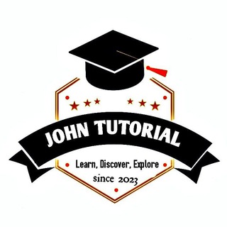 Telegram profile photo for JOHN TUTORIAL 🧑💻