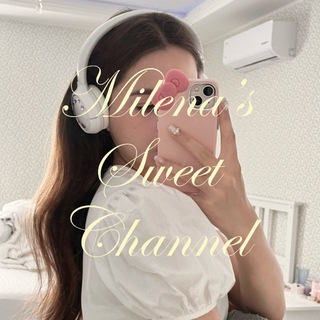 Telegram profile photo for milena’s sweet channel ❀ ࣪ ˖🧁⊹