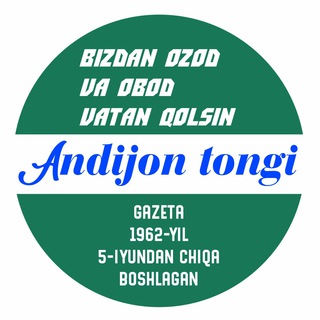 Telegram profile photo for Andijon tongi
