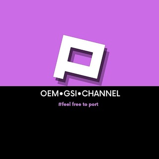 Telegram profile photo for OEM | GSI | CHANNEL || OFFICIAL™