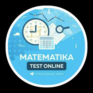 Telegram profile photo for MATEMATIKA TEST ONLINE