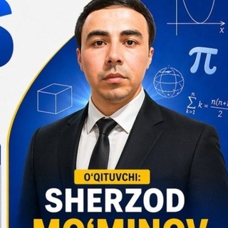 Telegram profile photo for Matematiklar(Sherzodbek Mo‘minov)