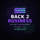 Telegram profile photo for Back 2 Business