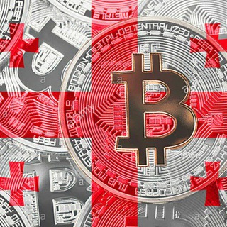 Telegram profile photo for Crypto Exchange in Georgia. Обмен крипты в Грузии. კრიპტოვალუტის ბირჟა საქართველოში