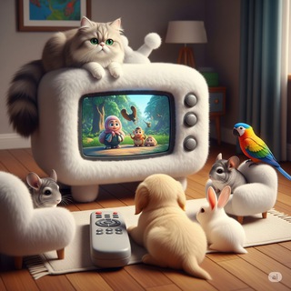 Telegram profile photo for Пушистый микс