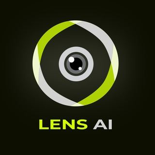 Telegram profile photo for LENS AI