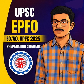 Telegram profile photo for UPSC EPFO Apfc Notes Test