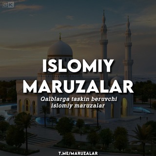 Telegram profile photo for MARUZALAR KANALI
