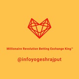 Telegram profile photo for Millionaire Revolution Betting Exchange King™️
