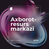 Telegram profile photo for QMII Axborot-resurs markazi