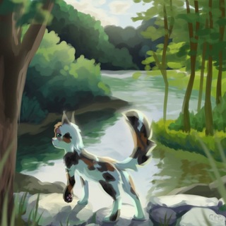 Telegram profile photo for Племя Хищнозвезда _Коты воители 🍀