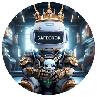 Telegram profile photo for SafeGrok | Portal for Safemoon killer
