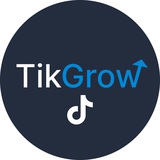 Telegram profile photo for TikGrow | Daily Trending Tiktoks