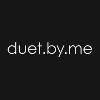 Telegram profile photo for DUET.BY.ME