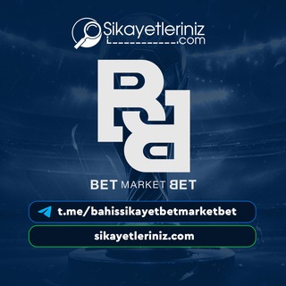 Telegram profile photo for Bahis Şikayet (Betmarketbet) www.sikayetleriniz.com