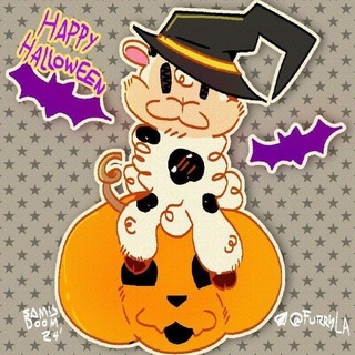 Telegram profile photo for 🎃Furry Latinoamerica Original ฅ^•ﻌ•^ฅ 🦙🎃👻