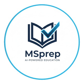 Telegram profile photo for MSprep AI | Rasmiy kanal
