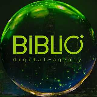 Telegram profile photo for Biblio digital agency | Интернет продвижение