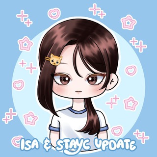 Telegram profile photo for ISA & STAYC ARCHIVE