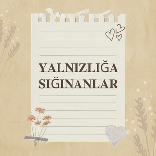 Telegram profile photo for 🎡 YALNIZLIĞA SIĞINANLAR 🎡