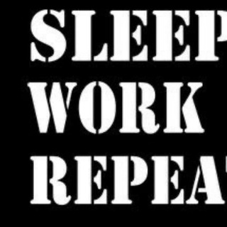 Telegram profile photo for Work Sleep Repeat💼💤🔄