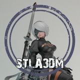 Telegram profile photo for 🔞STL Anime & Games 3D Models - STLA3DM
