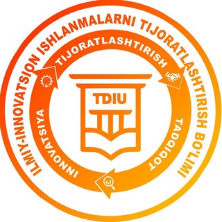 Telegram profile photo for Ilmiy-innovatsion ishlanmalarni tijoratlashtirish bo'limi 🔎