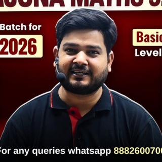 Telegram profile photo for Arjuna Maths 5.0 By Ramo Sir