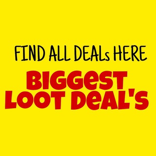 Telegram profile photo for 🎉Biggest Loot Deals ️️