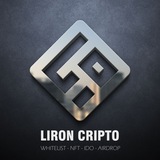 Telegram profile photo for Liron Crypto: Whitelist - IDO - NFT - Airdrop |Channel